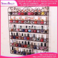 wholesale metal nail polish stands wall mount display racks 2016